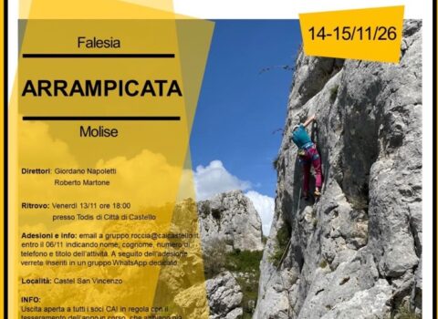 Arrampicata in falesia  – Molise